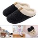 thumbnail image 5 of Zapatilla Viscoelástica Pantuflas Felpa Cálidas Calzado Casa Cómodo Similar A La Lana Unisex, 5 of 9