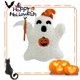 thumbnail image 4 of Almohada Juguete Peluche Fantasma Bonita Suave para Fiesta Halloween, 4 of 9