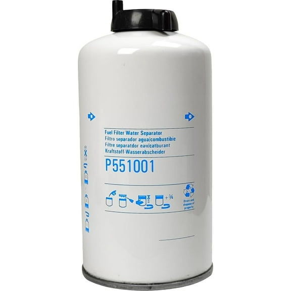 P551001 FS1001 Fuel Water Separator Filter Spin-On Twist Drain BF1258 33407