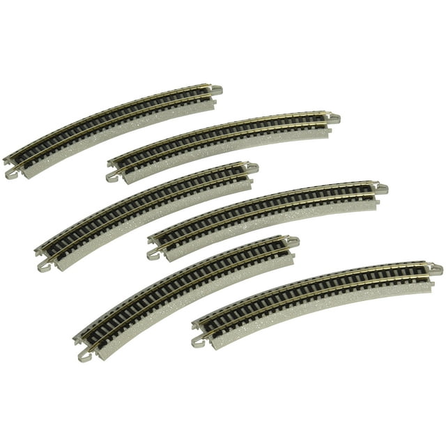 Track Bachmann Trains Snap-Fit E-Z, escala Radius N de 11.25 pulgadas