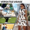 thumbnail image 6 of Yuyamidu Dachshund Womens Tennis Dress with Two Side Pockets Dog Paw Tennis Dress for Women Size XS Sleeveless Summer Clothes with Built-in Shorts 2 Piece Sets Outfits, 6 of 7
