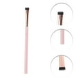 thumbnail image 3 of Unique Bargains 1 Pc Durable Straight-angle Line Makeup Brush Pink Nylon Hair Aluminum Tube Plastic Handle, 3 of 5