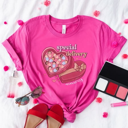Newborn Nursery Valentine'S Day Shirt, Hospital Baby Nursery Nurse Rn Aide Tech Valentine Tshirt, Ob Midwife Vday , Sweet Hearts