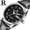 Leather strap, black base with silver edges, variant on Men's watch ultra-thin waterproof fashion genuine leather strap quartz watch men's wristwatch men's watch trendy business dual calendar