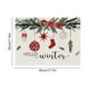 thumbnail image 3 of Winter Christmas Tree Placemats 12x18 Inches Christmas Holiday Table Mats For Party Kitchen Dining Room Decoration, 3 of 6