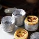 thumbnail image 5 of 100 Unids/set Moldes Desechables Papel Aluminio para Molde Cupcakes Redonda Hornear, 5 of 9