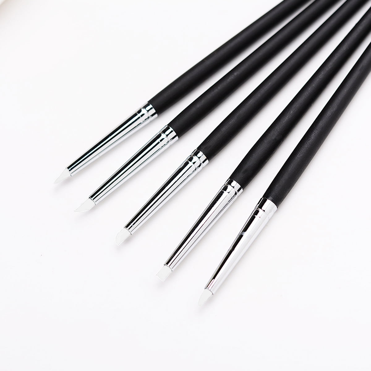 5pcs Dental Resin Brush Pens Dental Shaping Silicone Tooth Tool For ...