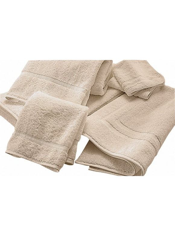 Martex Sovereign Wash Towel,Dobby,Ecru,1 lb.,PK12 7132348