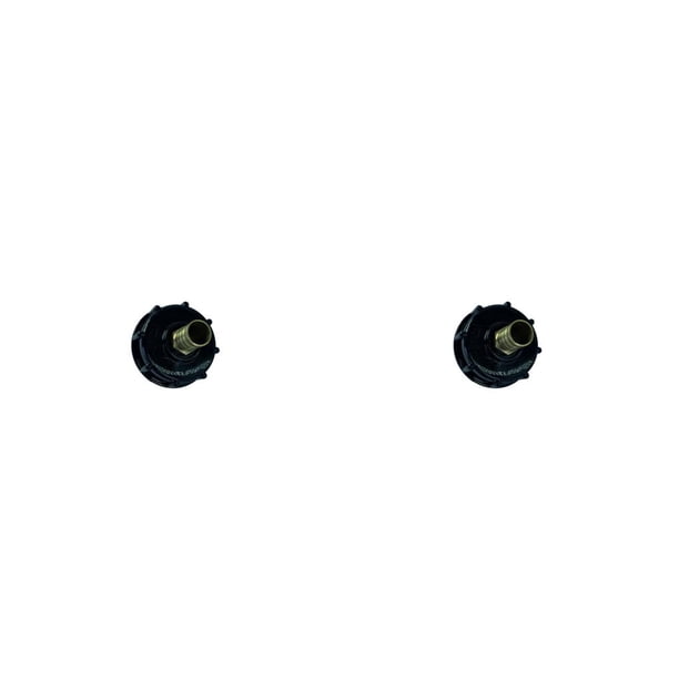 Riwesomey Conector de adaptador de tubería reemplazable para garaje de jardinería profesional desmontable portátil de ajuste de barriles de agua IBC Type1 NO1 Riwesomey CBP495620