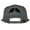 Charcoal, variant on No Mow November Embroidered 5 Panel Mesh Trucker Snapback Cap - Navy OSFM
