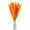 Orange, variant on GRNSHTS 17” Artificial Dried Orange Pampas Grass Wedding Bouquet (15 Count)