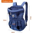 thumbnail image 2 of Large Bearing Capacity(within 4kg) Pet Carrier Bag,Adjustable Comfortable Pet backpack (Pink), 2 of 5