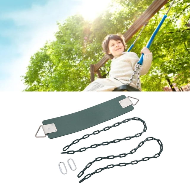 Columpio De Tablero Suave De EVA Para Exteriores, Columpios Para Patio De Juegos Al Aire De Fuerza Uniforme, EVA De 440,9 Libras Y Metal Fácil De Instalar Para Regalo