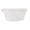 White, variant on BREKX Easy to Clean Dog Toy Bin with Metal Handles for Scratch Resistant Silver Oval 18"L x 13"W x 7.5"H