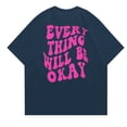thumbnail image 5 of Women Tees Shirts Tops Oversized Back Print Short Sleeve Crewneck Y2k Clothes, 5 of 6