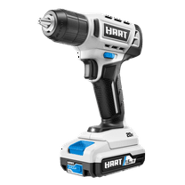 HART 20V 3/8” Drill/Driver Kit with 250 ft-lb Torque, 1.5Ah Lithium-Ion Battery and Charger