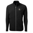 thumbnail image 2 of Men's Cutter & Buck Black Florida State Seminoles Big & Tall Adapt Eco Knit Hybrid Recycled Full-Zip Jacket, 2 of 3