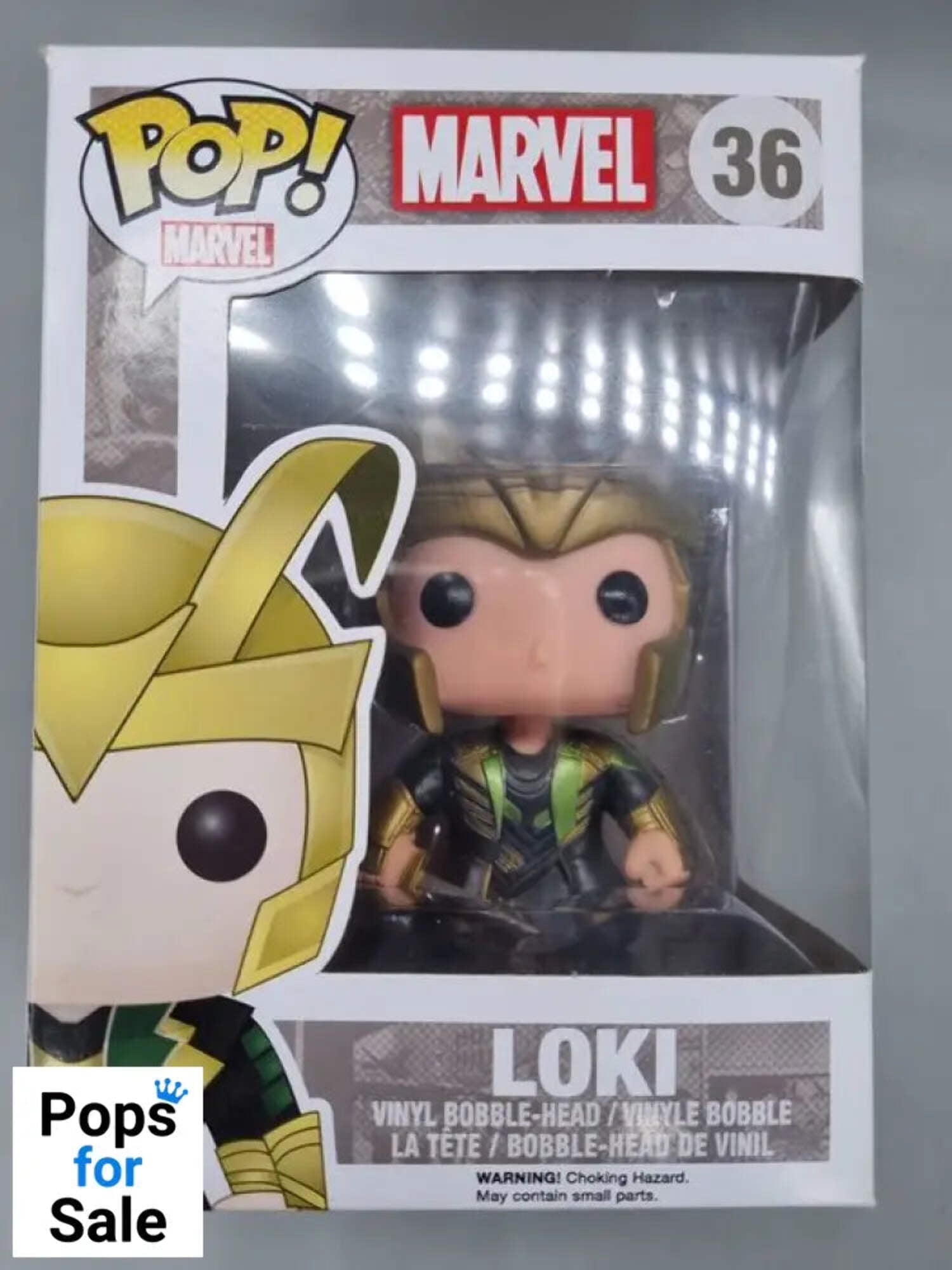 Marvel: Thor Ragnarok - Loki with Helmet #248 Funko POP! Collector