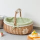 thumbnail image 5 of Cesta de almacenamiento Cesta de comida Cesta de mimbre de ratán Cesta de huevo Regalo portátil Picnic Fruta Bambú tejido pequeño esquí esquí Gafas de esquí, 5 of 5