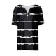 thumbnail image 4 of Fiudx Liquidación de Ofertas Flash Blusa de Manga Corta Estampada a La Moda para Mujer, Blusas Informales con Cuello Redondo, 4 of 5