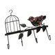 thumbnail image 1 of Vintage Metal Wall Mount 4 Hook Rack Toal Ropa Perchero Baoblaze none, 1 of 9