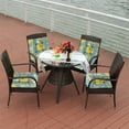thumbnail image 6 of Patio Seat Cushions, 2 Piece Outdoor Chair Pads, Indoor Outdoor Furniture Cushions, 17x17 Inch, 6 of 6