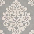 thumbnail image 3 of SAFAVIEH Martha Stewart Floret Damask Geometric Wool Area Rug, Mushroom, 5' x 8', 3 of 3