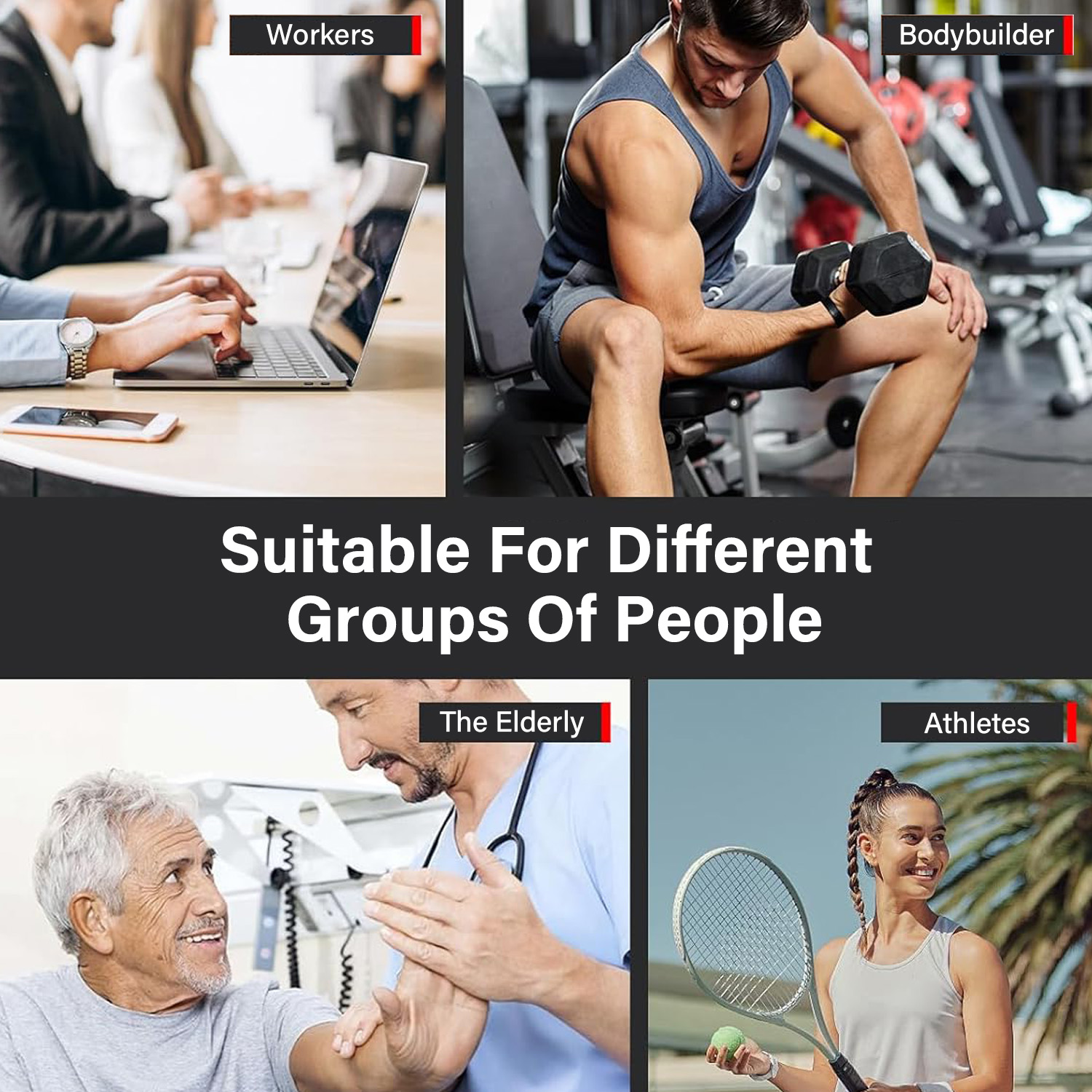 Songsun Digital Grip Strengthener: Adjustable electronic dynamometer for training & rehab. Measures up to 400 lbs/180 kg. For athletes & therapy.