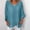 A01_Blue, variant on pbnbp Womens 3/4 Sleeve Cotton Linen Shirts Plus Size V Neck Loose Fit Tops Lightweight Blouses for Women