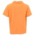 thumbnail image 4 of Boys Turkey Gobble Thanksgiving Collared Polo T Shirt (12Y, Orange), 4 of 5