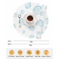 thumbnail image 6 of 15 Inch Round Placemats Set of 6, Turquoise Conch Coastal Non Slip Heat Insulation PP Table Mats, Nautical Summer Beach Ocean Sea Washable Place Mats for Kitchen Dining Party Table Decor, 6 of 7