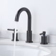 thumbnail image 4 of Wowow 8 in. Widespread 2-Handle High-Arc Spout Bathroom Sink Faucet with Pop-Up Drain in Oil Rubbed Bronze, 4 of 8