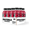 thumbnail image 4 of Protein2o 15g Whey Protein Isolate Hydration Drink, 350mg of Electrolytes, Vitamins B5 & B6, Sugar Free, Wild Cherry, 16.9 oz Bottle (Pack of 12), 4 of 7