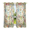thumbnail image 6 of Yayeee Window Curtains Set of 2 for Living Room Light Filtering 63"x52", Beige Cartoon Animals, 6 of 7