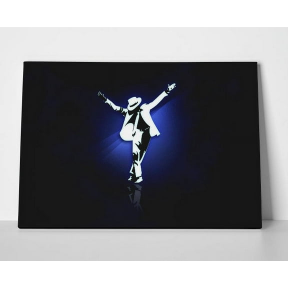 Michael Jackson Icon Poster or Wrapped Canvas