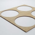 thumbnail image 5 of Ekena Millwork 23 3/8"W x 23 3/8"H x 1/4"T Large Wembley Decorative Fretwork Wood Wall Panels, Birch, 5 of 18