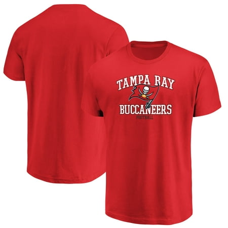 Men's Majestic Red Tampa Bay Buccaneers Greatness (Best Beaches Near Tampa Bay)