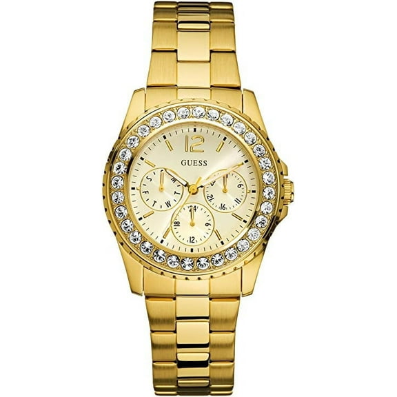 Guess Women's Gold Tone Watch U12005L1