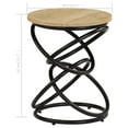 thumbnail image 4 of vidaXL End Table Solid Mango Wood 40x50 cm, 4 of 5