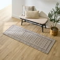 thumbnail image 6 of Better Homes & Gardens Gray Border Tight Geo Indoor 30" x 84" Runner Rug, 6 of 7