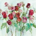 thumbnail image 3 of Hageman, Marilyn 12x12 Black Modern Framed Museum Art Print Titled - Wild Roses Bright, 3 of 5