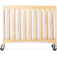 thumbnail image 4 of Cuna Plegable de Madera Foundations Travel Sleeper con Colchón Color Natural, 4 of 5