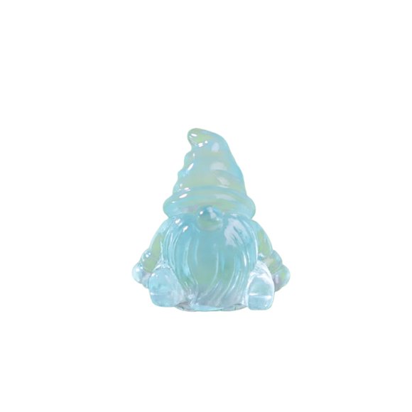 Vacemry Figurine Nain Lumineux, Statue en Résine Phosphorescente, Adorable Miniature Mengli pour Décoration de Chambre, Veilleuse de Bureau, Cadeaux Fantastiques pour Enfants et Adultes, Ornement d'Étagère