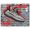 Gallery Wrapped, variant on Brick Wall Sneaker Grind Canvas Urban Sneaker Art by Art Remedy, Gold Frame, 45" x 36"