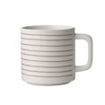 thumbnail image 1 of Taza de café de cerámica con líneas geométricas simples for té, cacao, leche y café en casa y en la oficina., 1 of 5