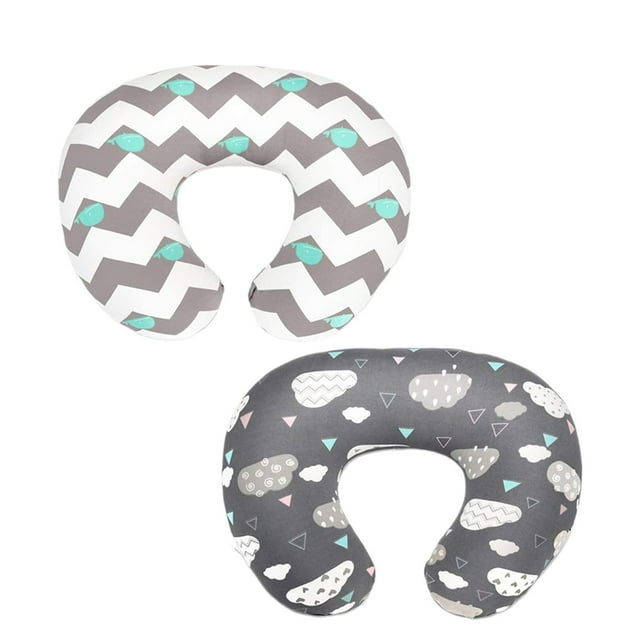 Funda de almohada para lactancia de bebé, paquete de 2, elástica, en forma de U Estilo F