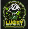 thumbnail image 2 of PACMAN Saint Paddys Lucky Clover Tank Top T Shirts Men Women Brisco Brands S, 2 of 5