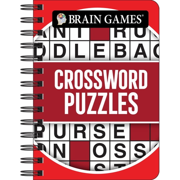 Brain Games Crossword Puzzles (Spiral-Bound)