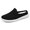 Black, variant on Avamo Women's Knit Flats Backless Mules Shoes Half Drag Sneakers Lightweight Slides Driving Walking Shoe Black 7