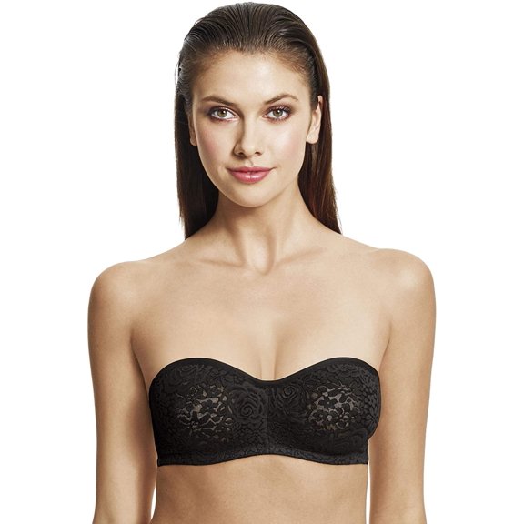 Wacoal Women's Halo Strapless Bra Style 854205 Black 40DD
